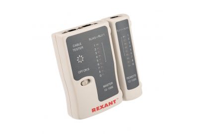 Тестер кабеля Rexant RJ-45+RJ-11 468