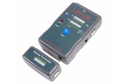 Тестер кабеля Rexant RJ-45+USB 251454