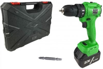 Дрель-шуруповерт Zitrek Greenpower 20 Pro SET 1