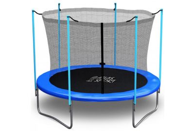 Батут FunFit 252 см (8ft) с внутренней сеткой и лестницей