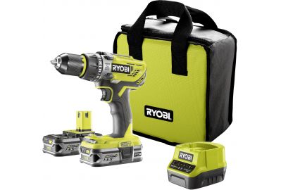 ONE + / Ударная дрель-шуруповерт Ryobi R18PD31-225S