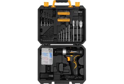 Дрель-шуруповерт аккумуляторная Deko GCD12DU3 SET 5