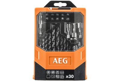 Набор сверл и бит AEG AAKDD30 (30шт.)