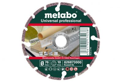 Круг алмазный Metabo 76x10 мм