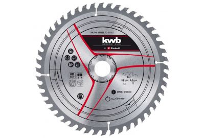 Диск пильный KWB 250x30x1.8 мм по дереву (49589352)