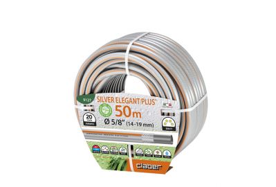 Шланг поливочный Claber Silver Elegant Plus 5/8" (14-19 MM) 50 м