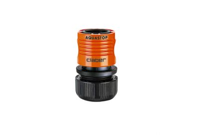 Коннектор с аквастопом Claber 5/8” (блистер)