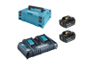 Аккумулятор с зарядным устройством Makita BL1860B 18 V 6,0 Ah  + DC18RD (198080-9)