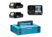 Аккумуляторный блок Makita 10.8/12В 2х1.5 Ah + ЗУ DC10WD MakPac