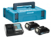 Энергокомплект Makita аккумулятор BL1016B + зарядное DC10WD + кейс (197644-6)