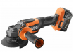 Угловая шлифмашина аккумуляторная AEG BEWS18-125BLPX2-502C