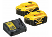 Комплект аккумуляторов DeWalt DCB184 + зарядное устройство DCB115 (DCB115P2)