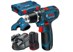 Шуруповёрт Bosch GSR 12V-15 30/15Нм 2*2,0 Ah в L-BOXX (0601868109)