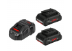 Аккумуляторный блок Bosch 2 ProCORE18V 4.0 Ач + зарядное Bosch GAL 1880 CV Professional (1600A016GF)