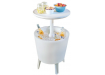 Стол Keter Plastic Illuminater Cool Bar (белый) 231366 с подсветкой