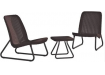Набор мебели Keter Plastic Rio Patio Set (коричневый) 211426