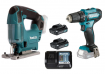 Лобзик Makita JV 101 D + дрель-шуруповерт Makita DF 333 DWYE